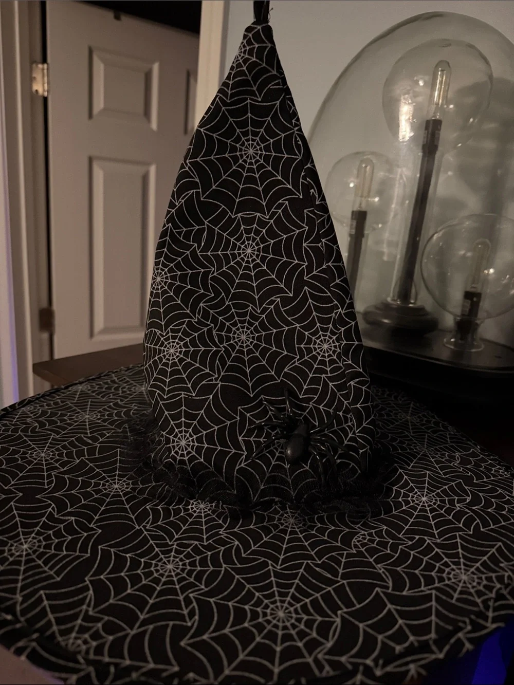 Pottery Barn Kids - Glow in Dark Black Spider Web Witch Costume for Kids